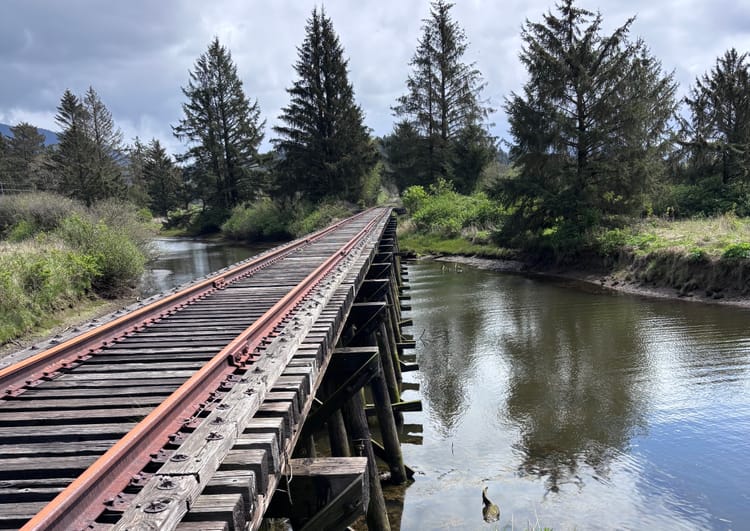 Hiking The Oregon Coast Trail, Day 9: The Tracks To Tillamook