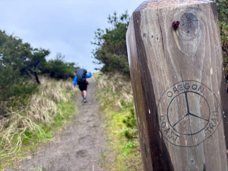 Hiking The Oregon Coast Trail, Day 1: High Hopes & Stinging Rain