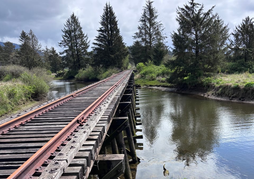 Hiking The Oregon Coast Trail, Day 9: The Tracks To Tillamook